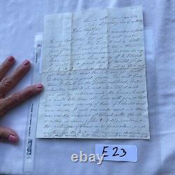 CIVIL WAR 58th RGT MASS VOL BEFORE PETERSBURG EXPECTING SHERMAN & A SMASH e23