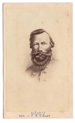 CIVIL WAR CDV CSA Confederate General James Brown JEB STUART c1860s