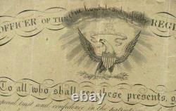 CIVIL WAR COMMISSION 15Oth NY INFANTRY SIGNED BY GENERAL JOHN KETCHAM