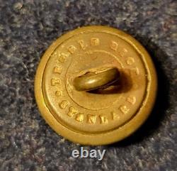 CIVIL WAR CONFEDERATE CUFF GENERAL SERVICE C S A BUTTON ALBERT# CS-81-Bv