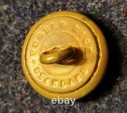 CIVIL WAR CONFEDERATE CUFF GENERAL SERVICE C S A BUTTON ALBERT# CS-81-Bv