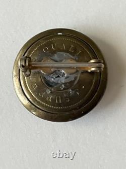CIVIL WAR Confederate General Service Coat Button CS81, Superior Quality On Back