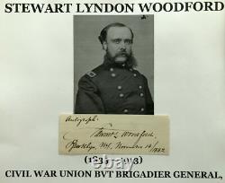 CIVIL WAR GENERAL COLONEL 103rd USCT BUFFALO SOLDIERS 127th NY INFANTRY GOVERNOR