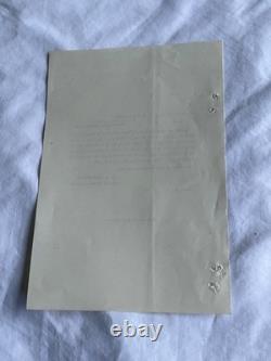 CIVIL WAR GENERAL DAVID HUNTER US CAVALRY RETIREMENT ORDER AS COLONEL 6th CAV