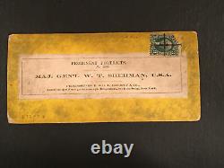 CIVIL WAR STEREOVIEW of GENERAL W. T. SHERMAN / E. & H. T. ANTHONY / REVENUE ST