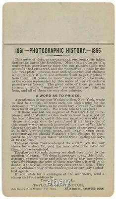 CIVIL WAR SV General Daniel E. Sickles Taylor & Huntington
