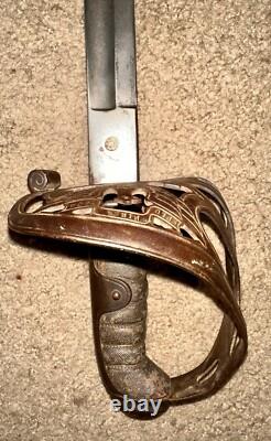 CIVIL WAR SWORD Officers M1850 Authentic historic piece