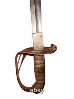 CIVIL WAR SWORD Officers M1850 Authentic historic piece