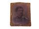 Civil War Tintype Major General George B. Mcclellan 1 3/8 X 1 5/8 Brass Frame