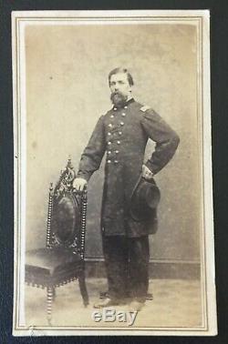 CIVIL WAR UNION GENERAL DAVID B. BIRNEY by E. W. BECKWITH with REVENUE STAMP