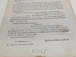 CIVIL War26union General Orders Proclamation Circular Orders Tenn Va Etc1773