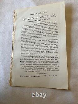 CIVIL War26union General Orders Proclamation Circular Orders Tenn Va Etc1773