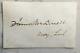 Civil War Autograph Clipped Signature Signed Major General Irwin Mcdowell