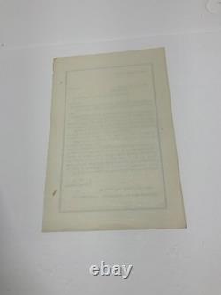 CIVIL War Colonel John Sanderson Mourning Order Saint Louis 1864