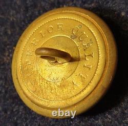 CIVIL War Confederate Army General Service C S A Button Albert # Cs-81-b Coat