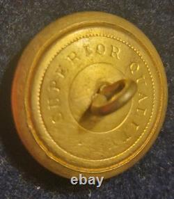 CIVIL War Confederate Army General Service C S A Button Albert # Cs-81-b Coat
