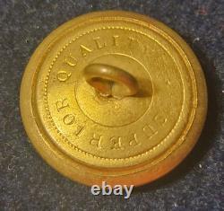 CIVIL War Confederate Army General Service C S A Button Albert # Cs-81-b Coat