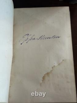 CIVIL War Confederate Army General Va Senator Eppa Hunton Signed Lord Chancellor