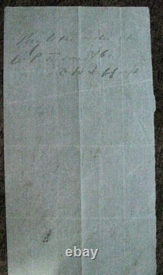 CIVIL War Confederate General Richard Ewell Staff Order July 1664