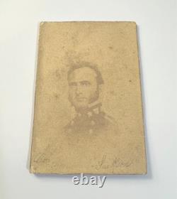 CIVIL War Confederate General Thomas Stonewall Jackson Photo CDV Card Writing