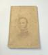 Civil War Confederate General Thomas Stonewall Jackson Photo Cdv Card Writing
