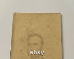 CIVIL War Confederate General Thomas Stonewall Jackson Photo CDV Card Writing CIVIL War Confederate General Thomas Stonewall Jackson Photo CDV Card Writing