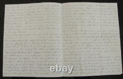 CIVIL War Fort Hatteras North Carolina Pennsylvania Officer Letter