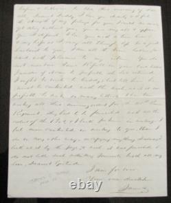CIVIL War Fort Hatteras North Carolina Pennsylvania Officer Letter