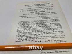 CIVIL War Freedman's Bureau Charleston Order General Oo Howard 1867 Funds