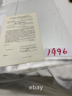 CIVIL War Freedman's Bureau Charleston Order General Oo Howard 1867 Funds