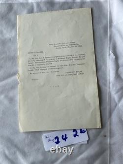 CIVIL War General Geogre Thomas Command Order Bowling Green Ky 1862