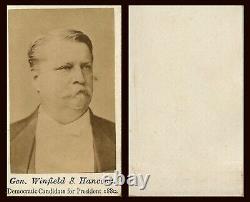 CIVIL War General Hancock 1880 Democratic Presidential Candidate CDV Phot0