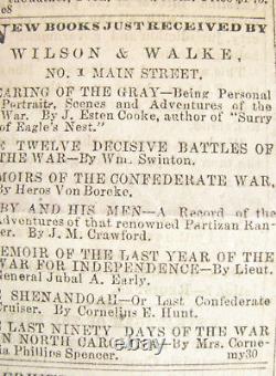 CIVIL War General James Longstreet Speech Virginia News