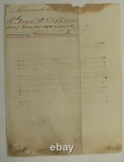 CIVIL War General Oliver O Howard Command Order Tennessee River 1864
