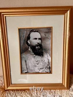 CIVIL War Generals Robert E. Lee/james Longstreet Vintage Portraits Lot Of 2