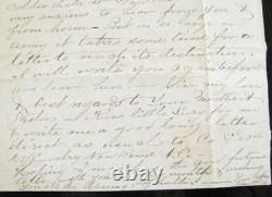 CIVIL War Goldsboro North Carolina 12th New York Cavalryman Letter March 31 1865