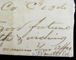 CIVIL War Goldsboro North Carolina 12th New York Cavalryman Letter March 31 1865