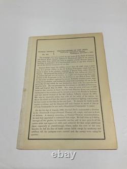 CIVIL War Indiana Union General Jefferson C Davis Us Army Mourning Eulogy 1879