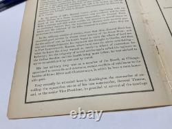 CIVIL War Indiana Union General Jefferson C Davis Us Army Mourning Eulogy 1879