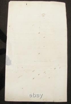 CIVIL War Jacksonville Florida Circular General Wiiliam Birney 1864