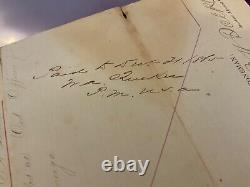 CIVIL War Knoxville Tennessee 1865 General Stoneman Ordnance Usct Transfer 1753