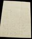 Civil War Letter New Years 1863 Meeting The President, Cabinet And The Generals