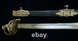 CIVIL War M 1850 Staff & Field Sword Owned By Maine Maj General Adelbert Ames