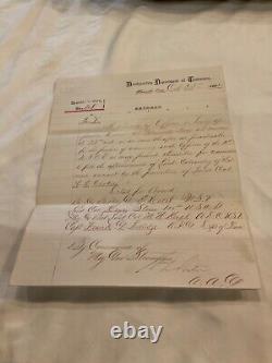 CIVIL War Major General Stoneman Knoxville Special Orders 14 Usct To Lt Colonel