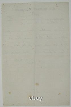 CIVIL War Nottoway Court House Virginia Us Military Telegraph 1865