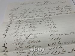 CIVIL War Nurses Paylist Montpelier Vt Army Hospital Sgn Gen Rs Satterlee 1879