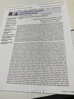 CIVIL War Nurses Paylist Montpelier Vt Army Hospital Sgn Gen Rs Satterlee 1879