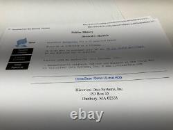 CIVIL War Nurses Paylist Montpelier Vt Army Hospital Sgn Gen Rs Satterlee 1879