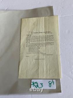 CIVIL War Order For Distinguished Bavery Hatchers Run Va 1864 Carry Colors