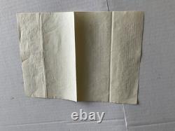 CIVIL War Petition To Abraham Lincoln Promote Col John Clark 1863 Brevet General